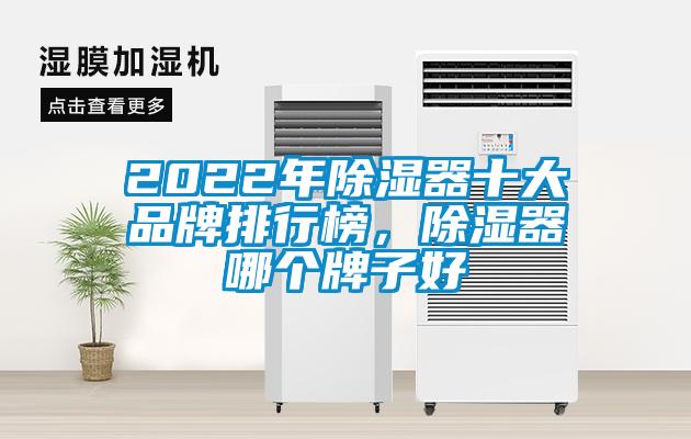 2022年除濕器十大品牌排行榜，除濕器哪個牌子好