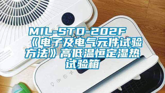 MIL-STD-202F《電子及電氣元件試驗方法》高低溫恒定濕熱試驗箱