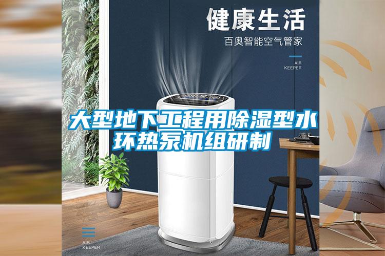 大型地下工程用除濕型水環(huán)熱泵機組研制