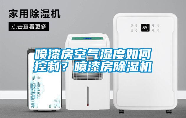 噴漆房空氣濕度如何控制？噴漆房除濕機(jī)