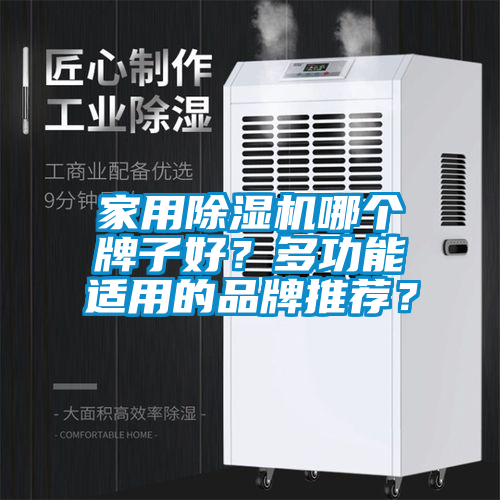 家用除濕機哪個牌子好？多功能適用的品牌推薦？