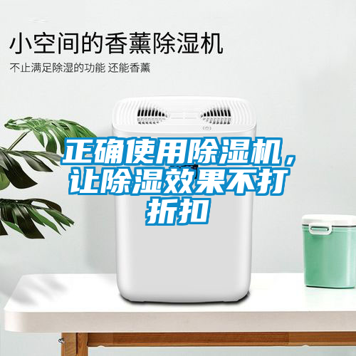 正確使用除濕機，讓除濕效果不打折扣