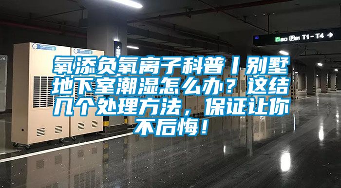 氧添負(fù)氧離子科普丨別墅地下室潮濕怎么辦？這結(jié)幾個(gè)處理方法，保證讓你不后悔！