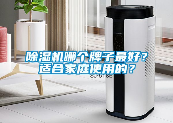 除濕機(jī)哪個牌子最好？適合家庭使用的？